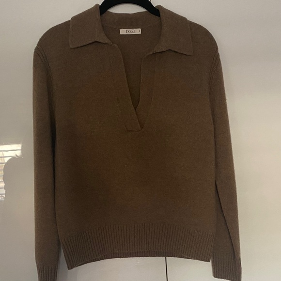 AYR Sweaters - AYR Cashmere Polo Sweater